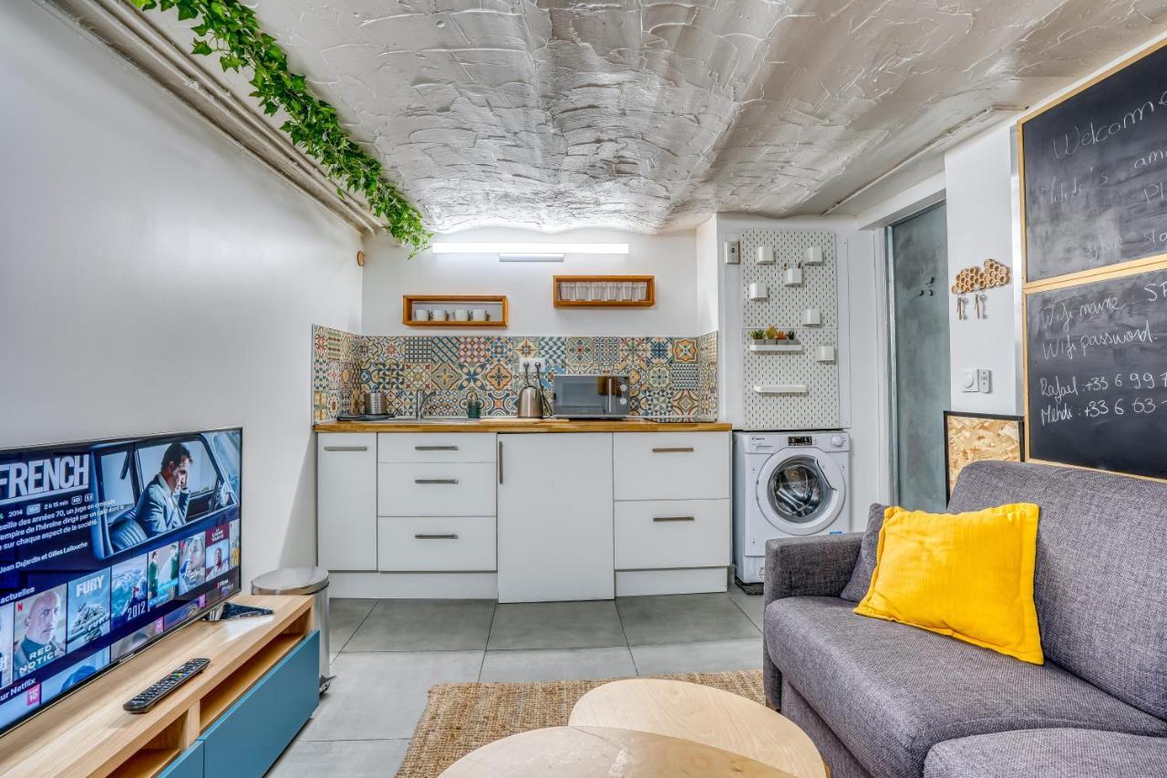 Ferienwohnung Sous-Sol Amenage 32M2 - Proche Paris Aubervilliers Exterior foto